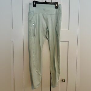 Athleta Rainier Tight Leggings in Soft Green Size M